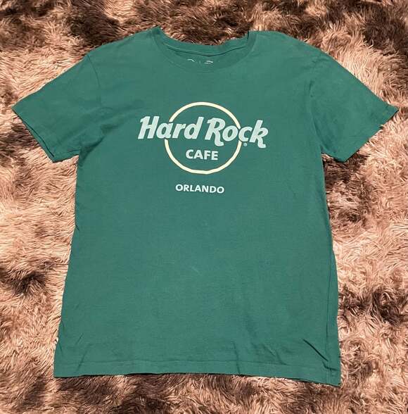 Hard Rock Cafe Other - Hard Rock Cafe Orlando Green Graphic Short Sleeve T-Shirt